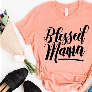 Blessed Mama tee